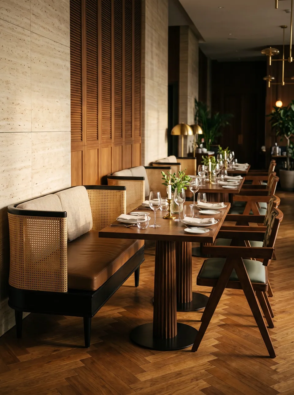Booth seating made for the pub floor